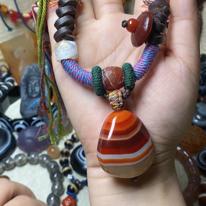 【闪购商品】玛瑙/玉髓颈饰未镶嵌