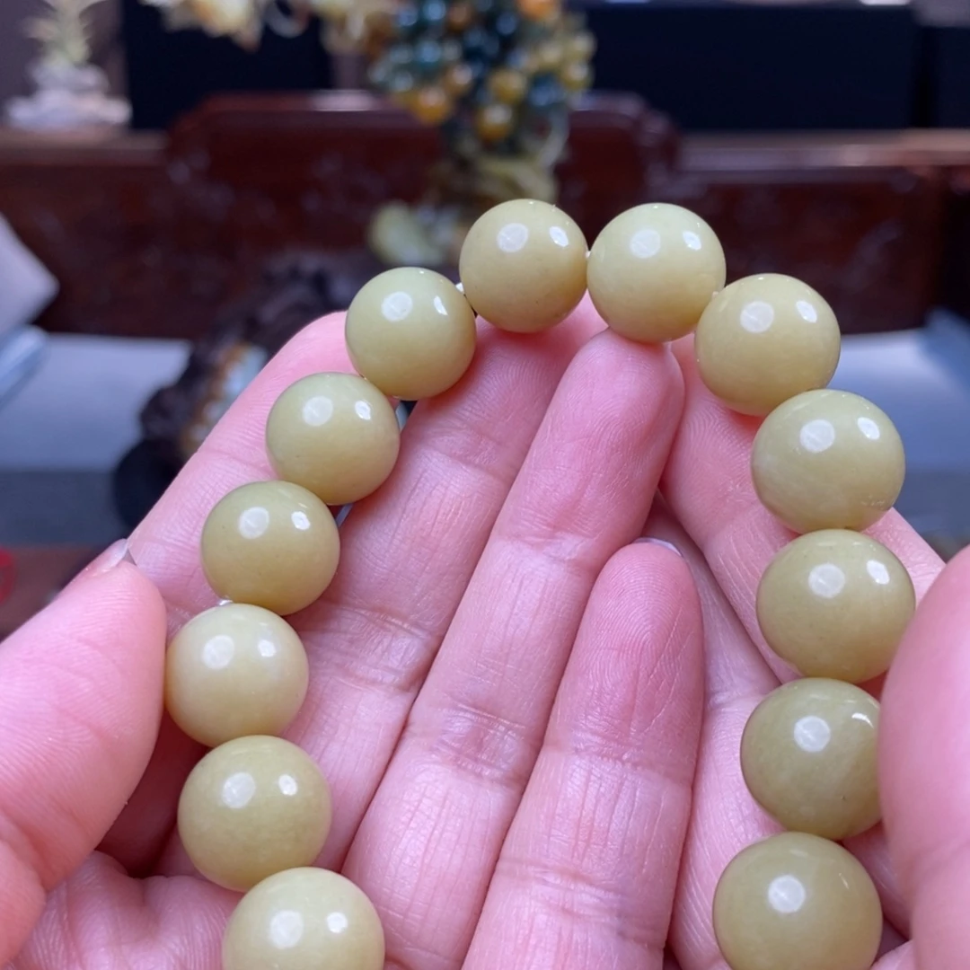 蛇纹石玉未镶嵌手串