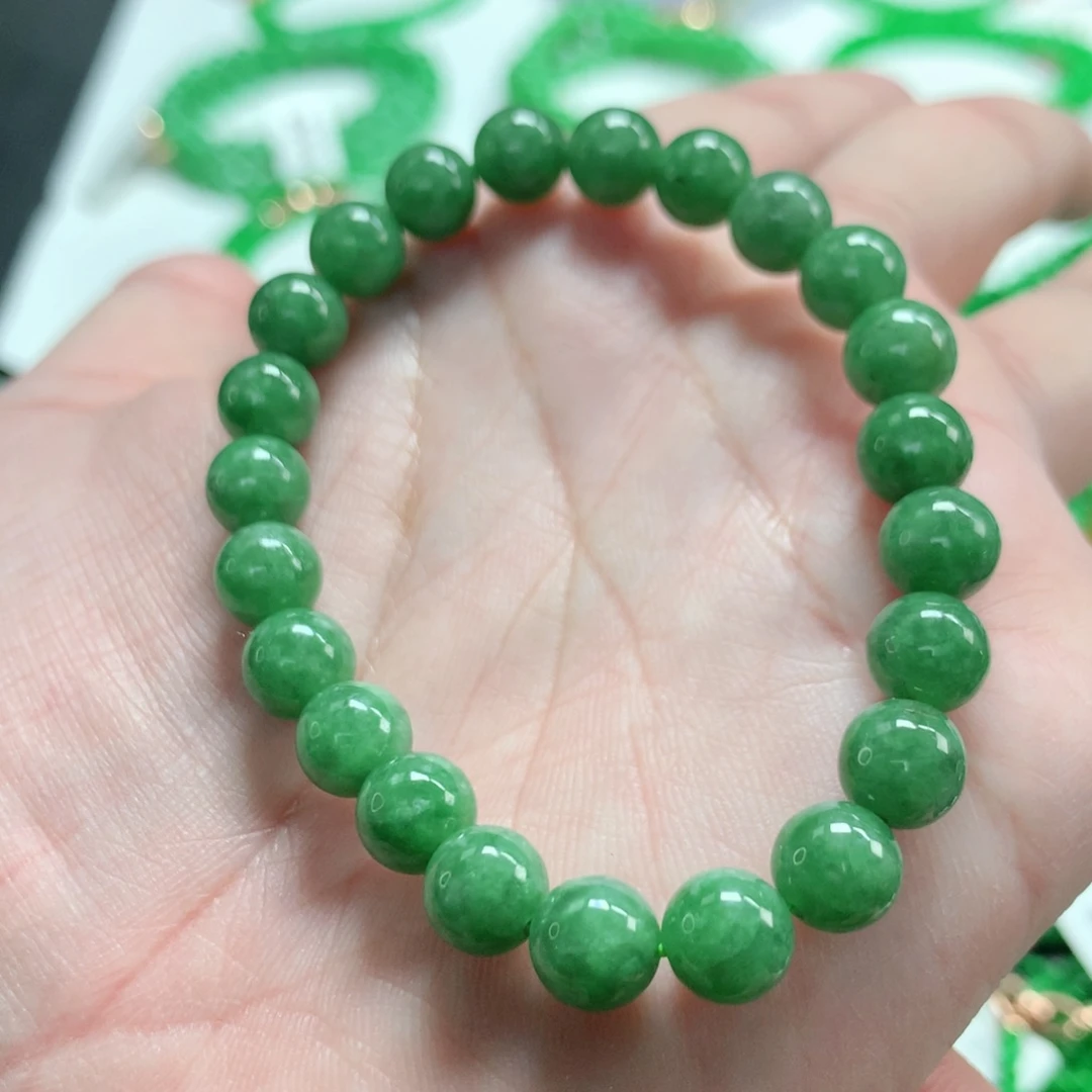 翡翠未镶嵌手链翡翠