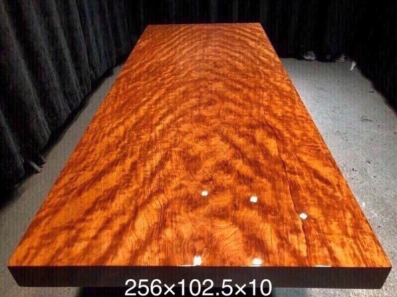 巴花大板巴花实木大板 全方 256*102.5*10