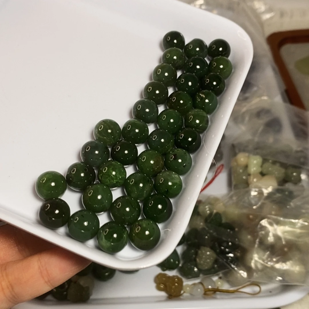 和田玉未镶嵌手链微瑕打包处理不退不换卡12