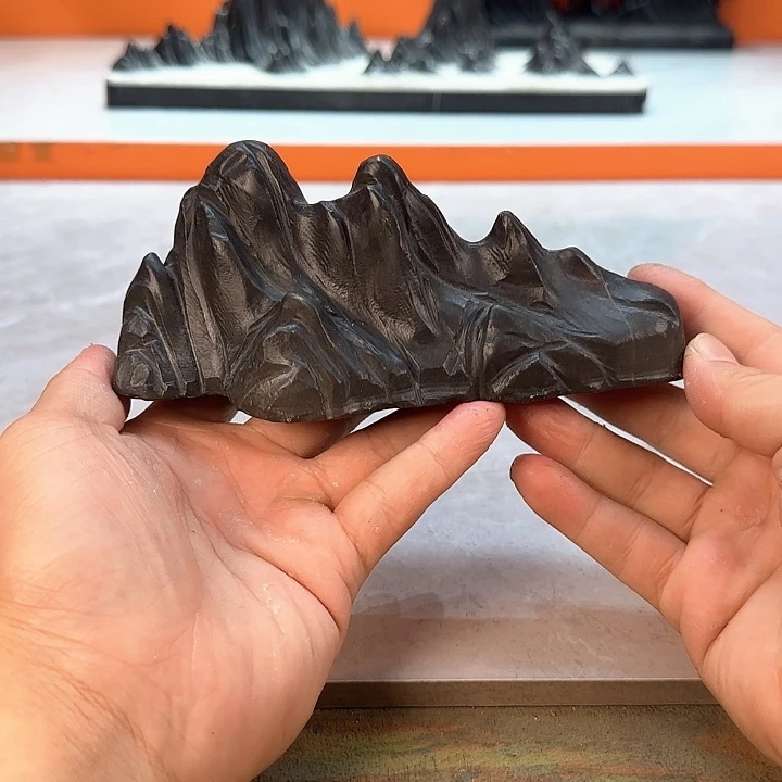 奇石茶宠鱼缸文房摆件