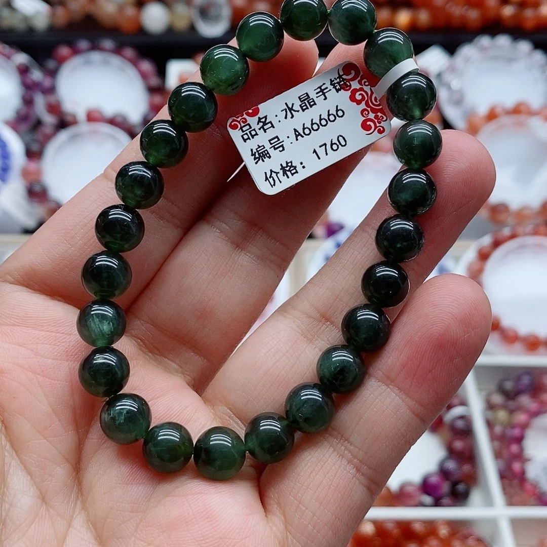 水晶未镶嵌手链绿发晶