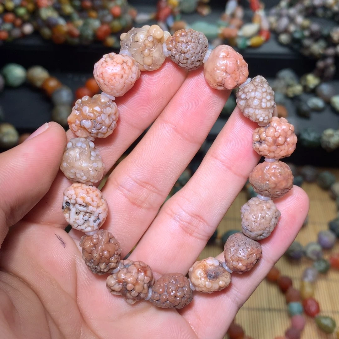 玛瑙/玉髓未镶嵌手链