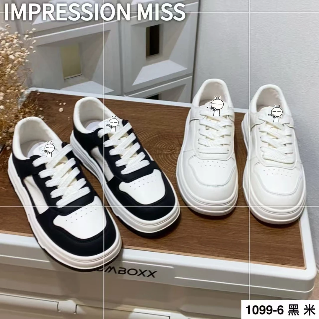 （1099-6）时尚百搭小白鞋休闲鞋