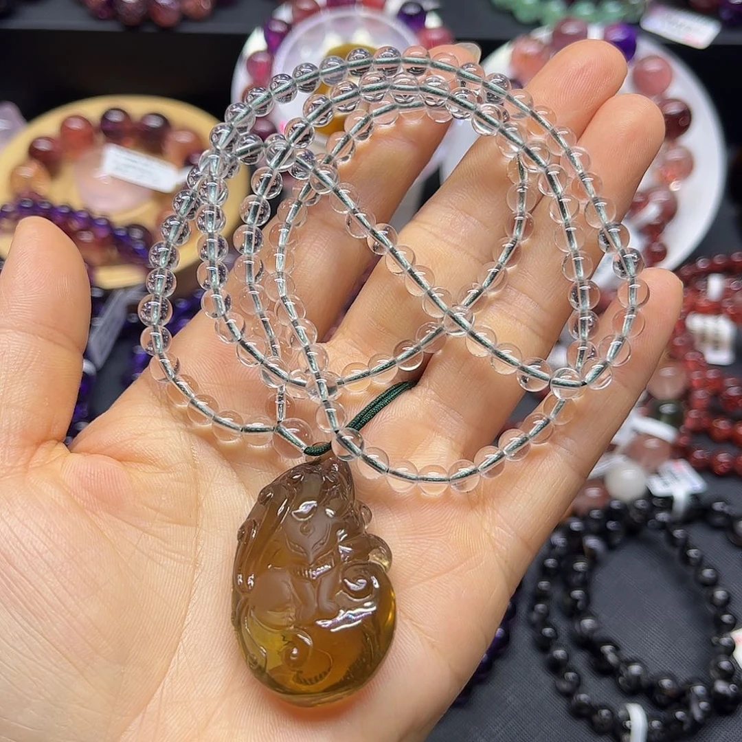 未镶嵌颈饰水晶秋****9