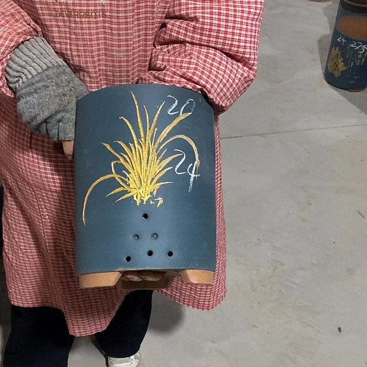 紫砂花盆紫砂花盆