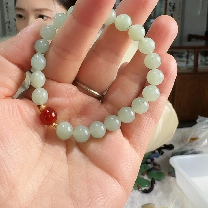 密玉（石英质玉）未镶嵌颈饰