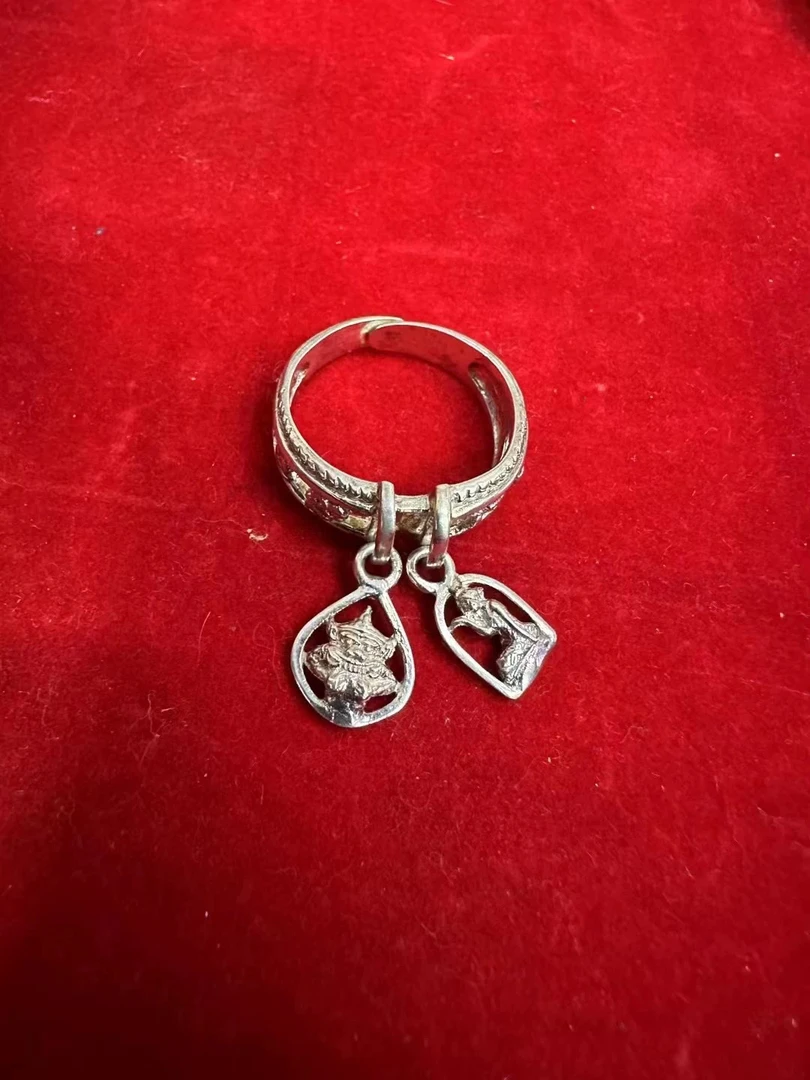 合金戒指 888卡农   泰国纯手工 二合一戒指