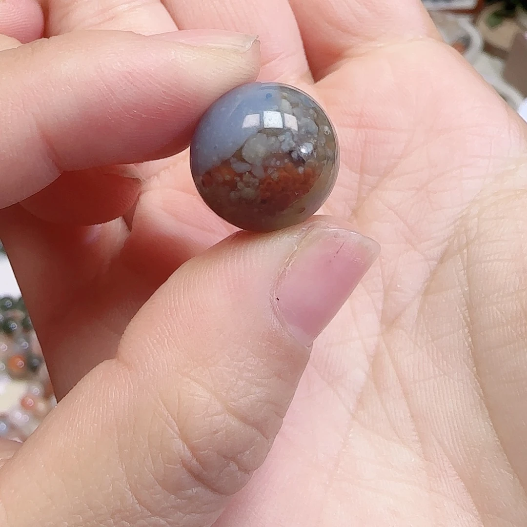 水晶手串未镶嵌蜡****子蓝兔团子14