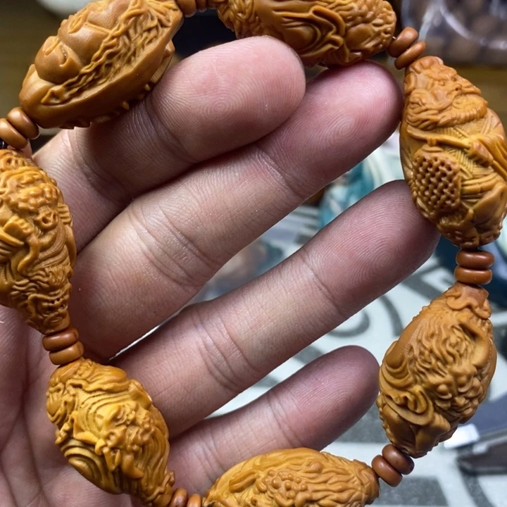 橄榄核手串/手链橄榄核雕工艺手串