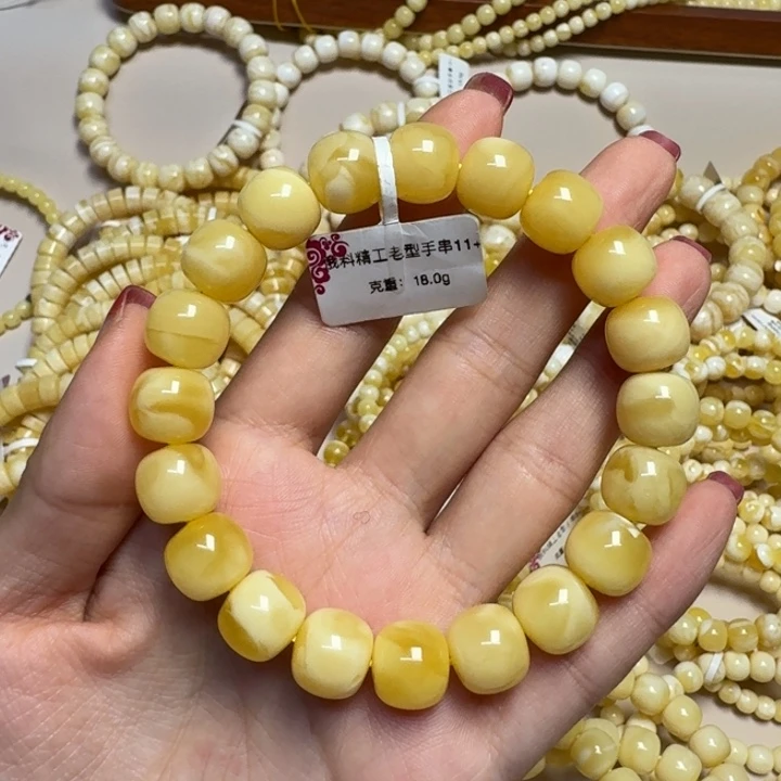 未镶嵌琥珀手串11➕