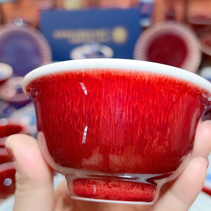 瓷片景德镇品艺轩郎红