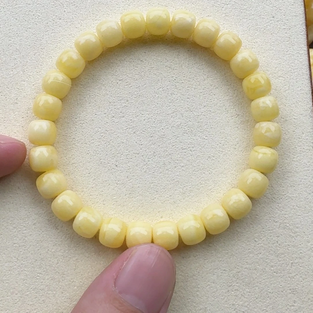 琥珀手链未镶嵌蜜蜡手串