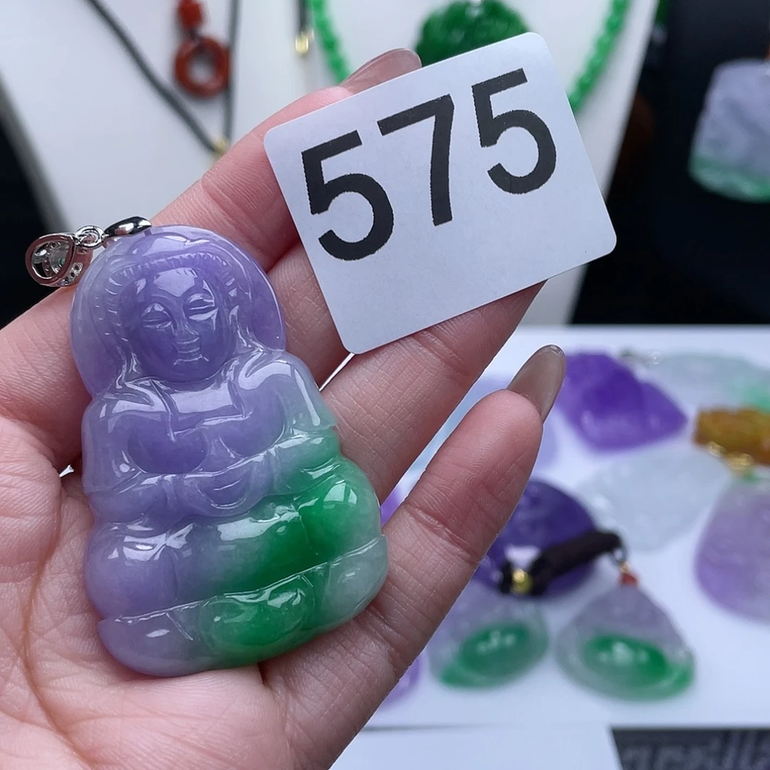 翡翠吊坠(赠链)未镶嵌