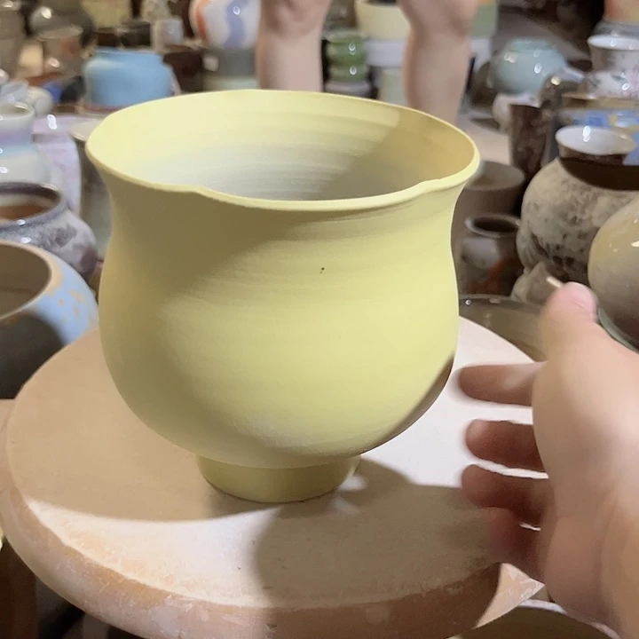 瓷片口14高15  景德镇陶瓷学院