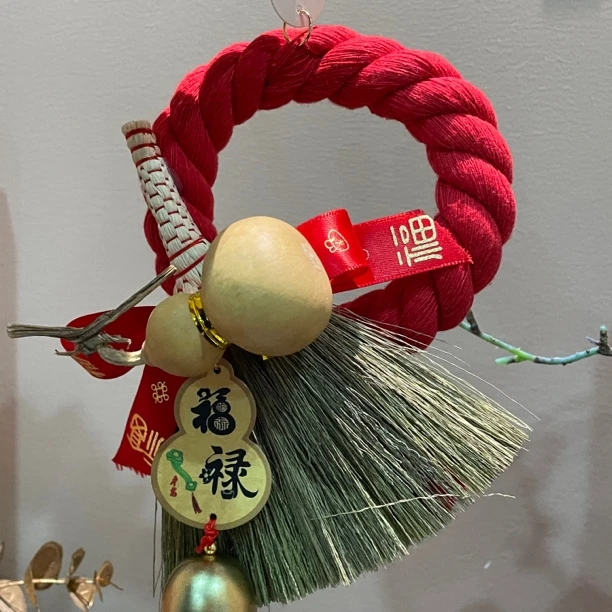 “柿柿如意”过年春节喜庆挂饰氛围场景门把手布置挂件