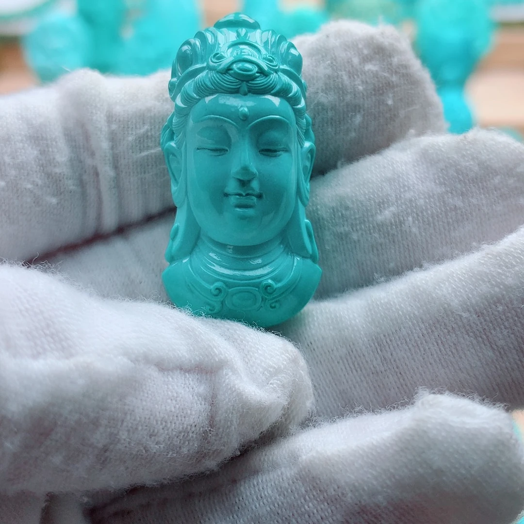 绿松石未镶嵌配饰