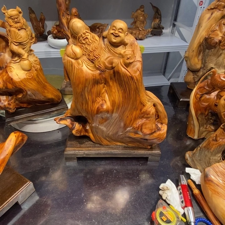 柏木（崖柏）大*崖柏手把件111