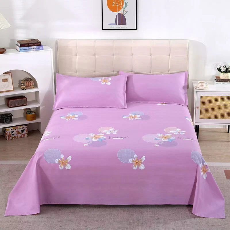 断码【莫妮卡】特厚原棉老粗布2.3*2.4米双人床单 吸汗透气软凉席