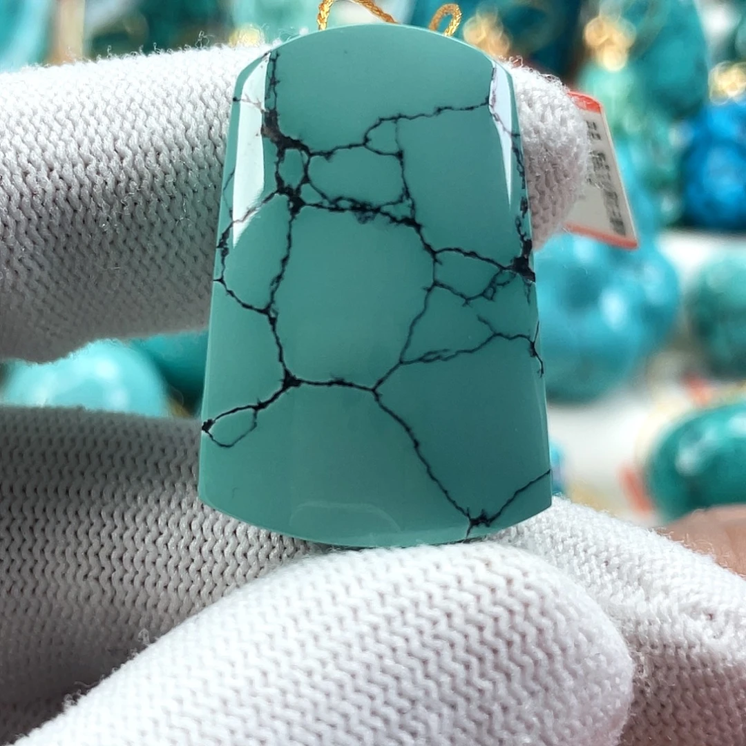 绿松石未镶嵌车挂