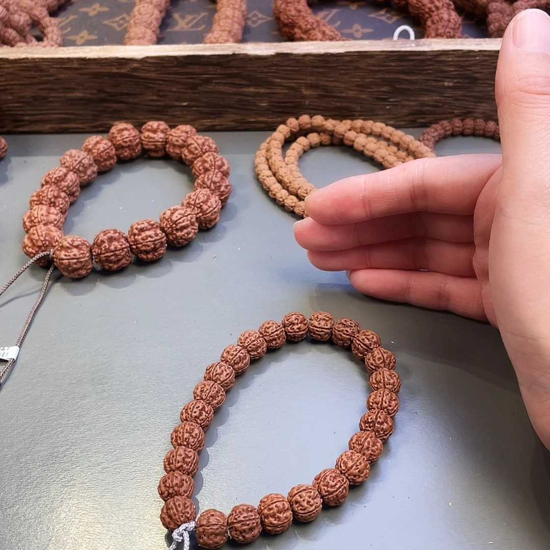 玉***金刚菩提吊坠梅花10➕单圈