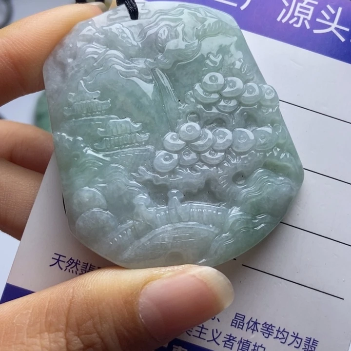 颈饰未镶嵌翡翠翡翠