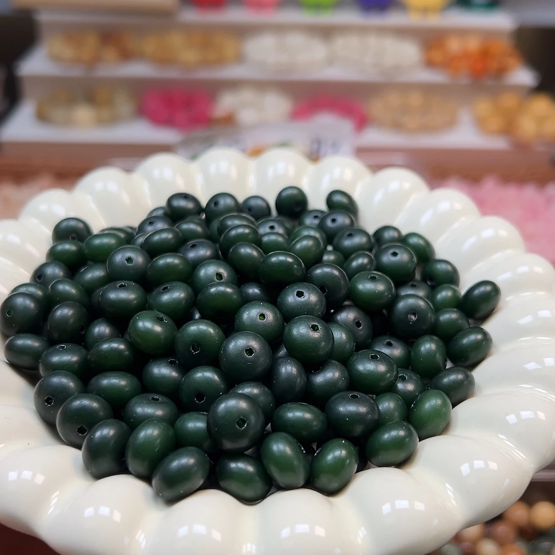 手串菩提根/象牙果卡11主母绿算盘110颗
