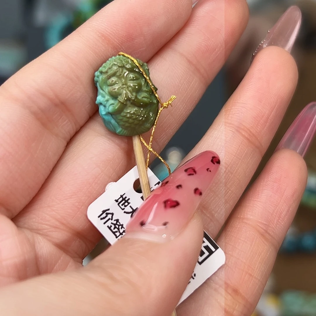 绿松石珠宝奇石未镶嵌