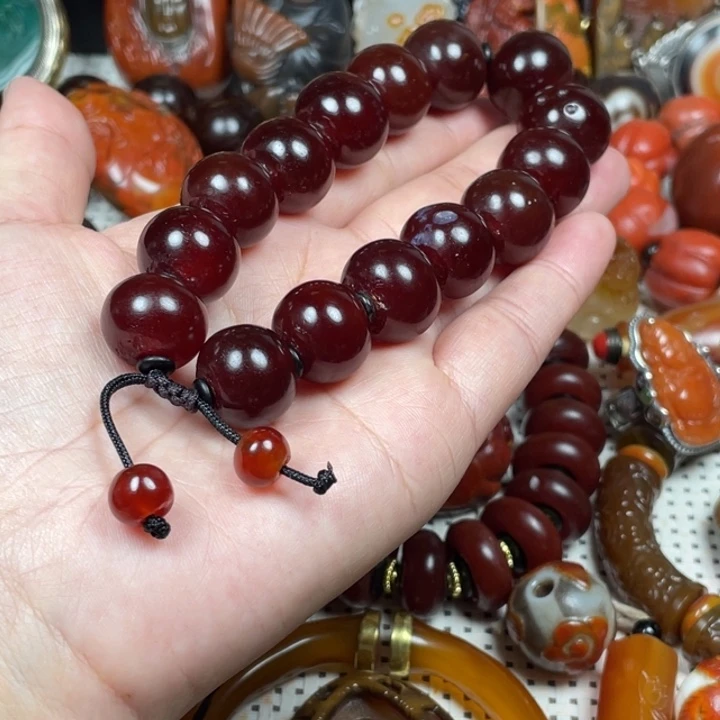 长***弓玛瑙/玉髓未镶嵌颈饰