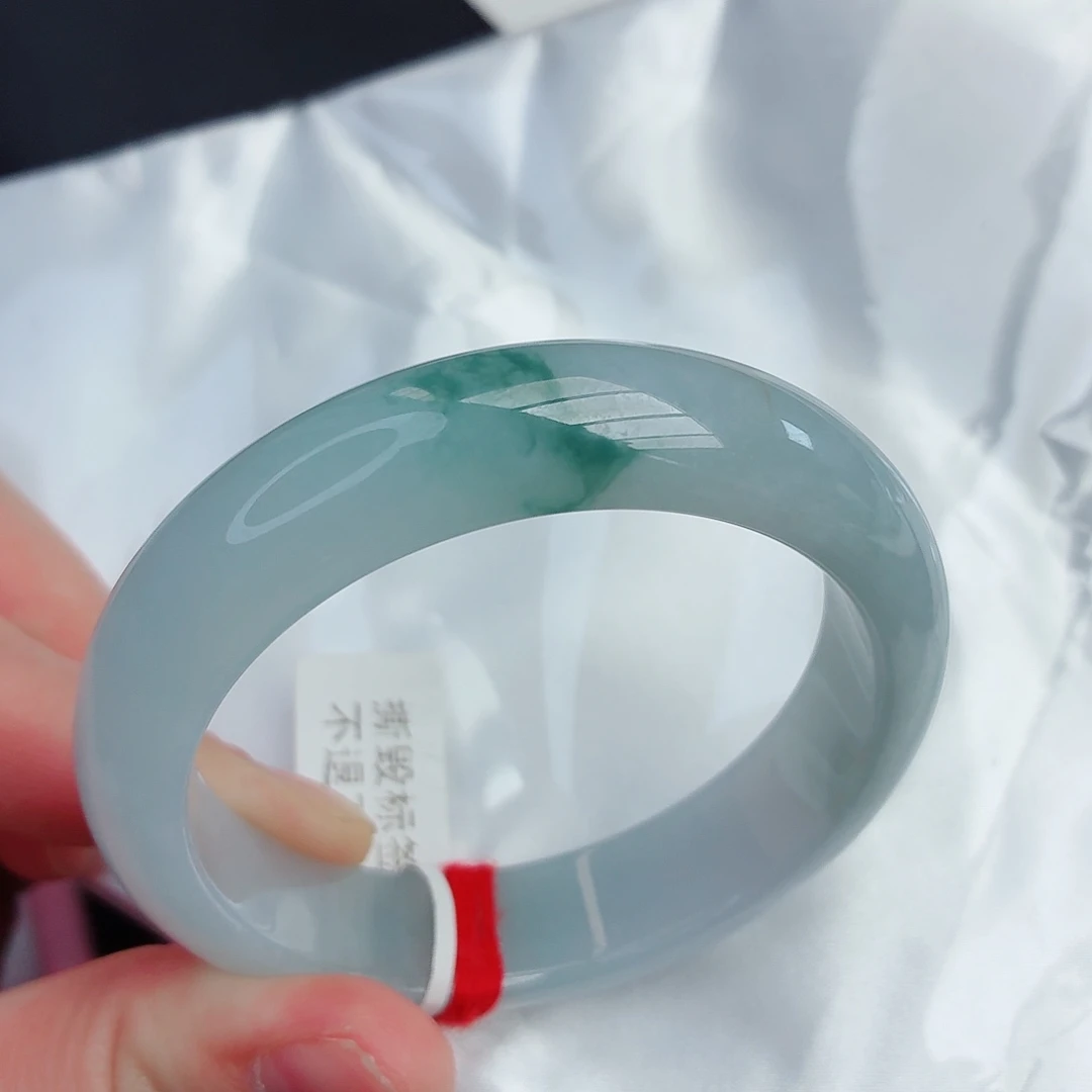 翡翠未镶嵌手镯天然翡翠