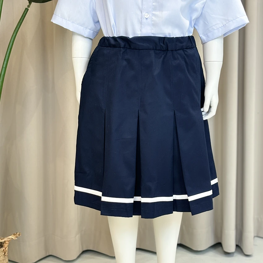 黄家塘小学女纱卡短裙
