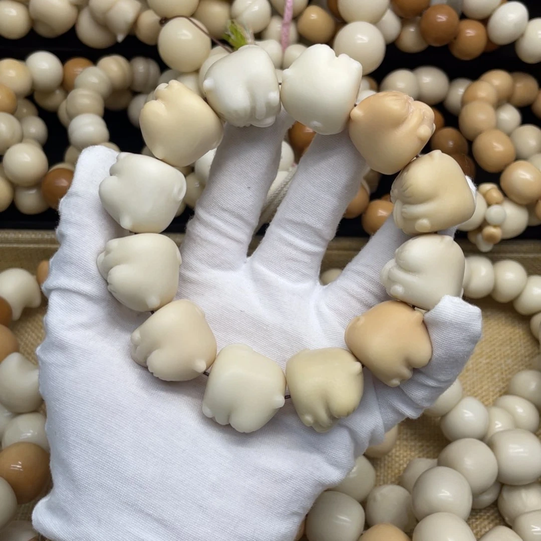 菩提根/象牙果吊坠23干磨大瑕疵牙果仓鼠177