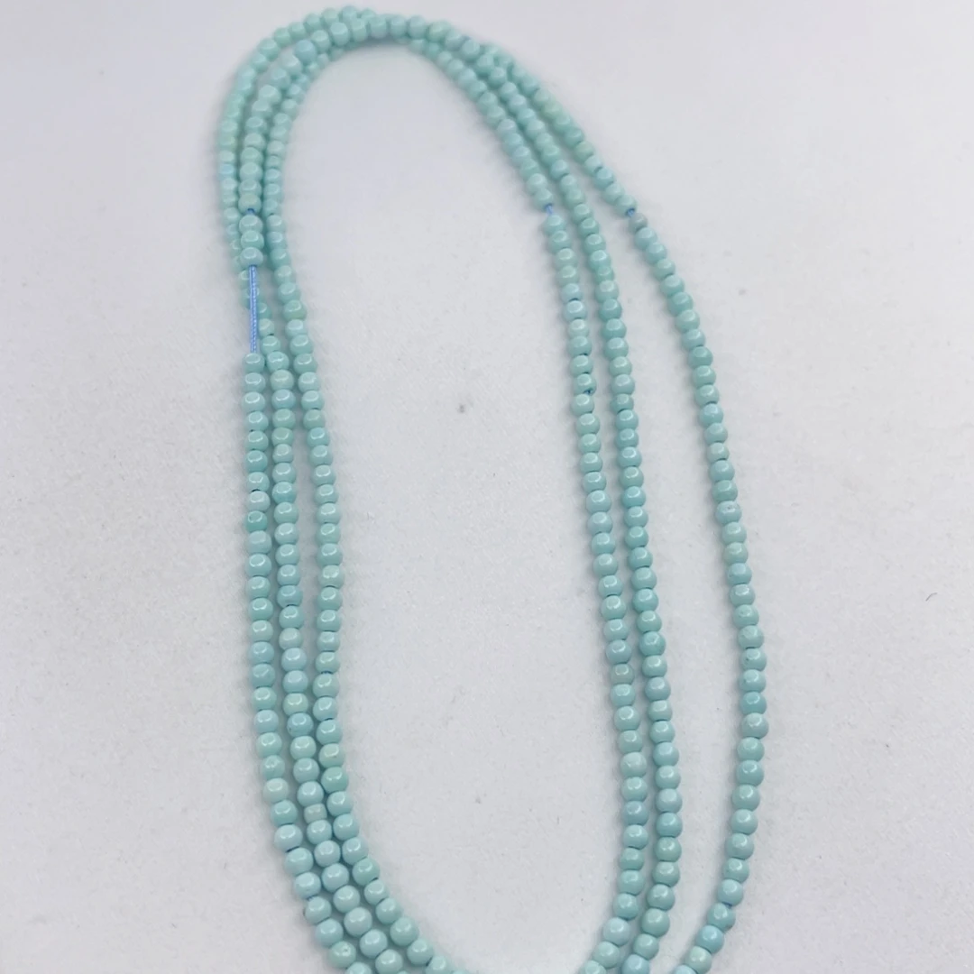 丶***空绿松石未镶嵌颈饰