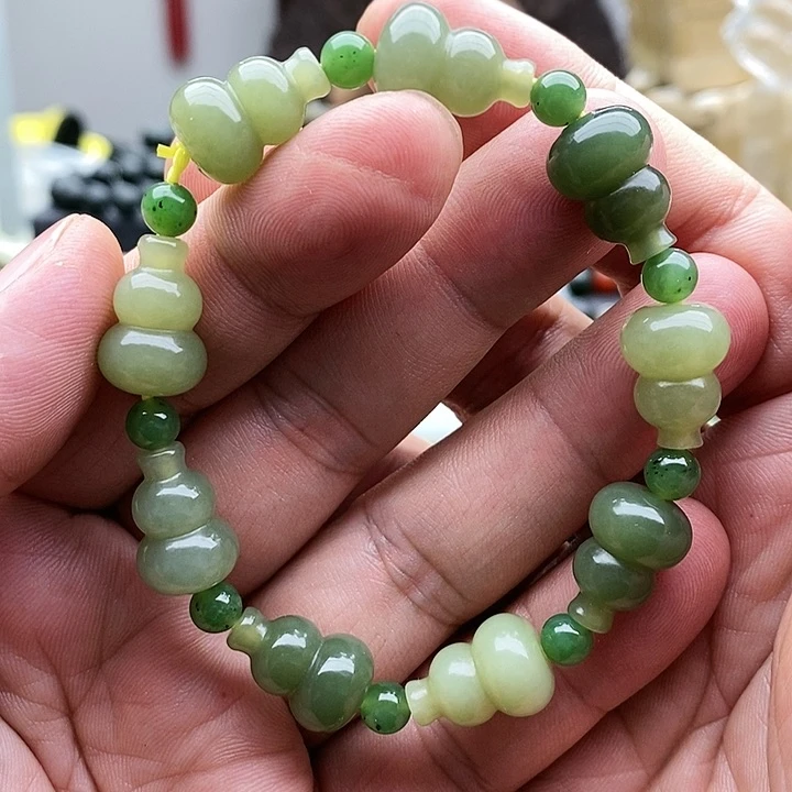 【闪购商品】未镶嵌手链和田玉葫芦