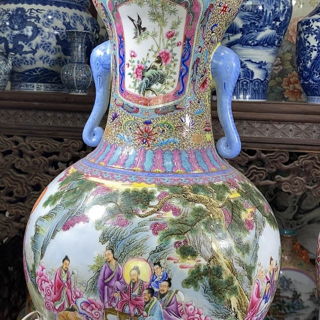 陶其他手工手绘陶瓷摆件工艺品