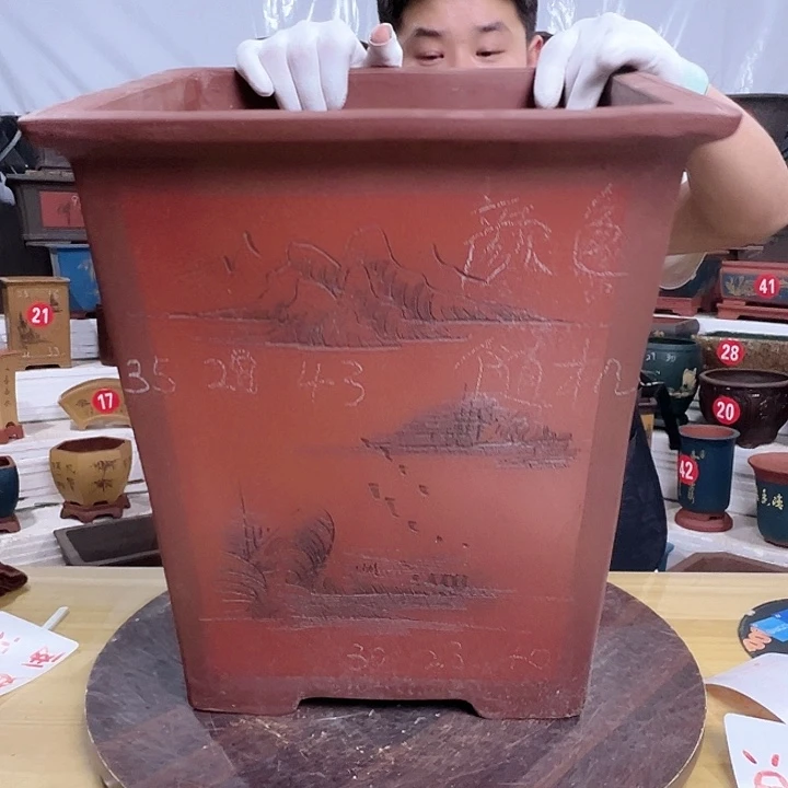 紫砂花盆工厂直发