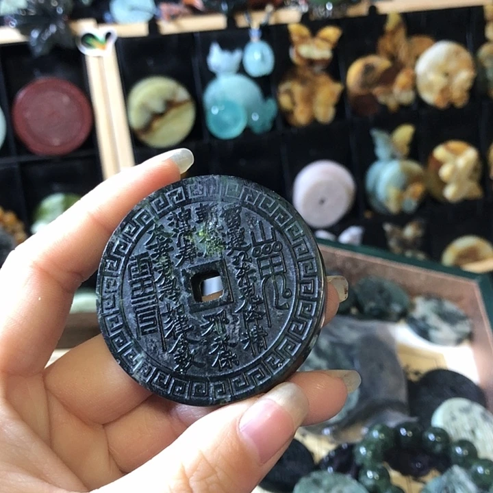 岫玉未镶嵌岫玉岫玉挂件