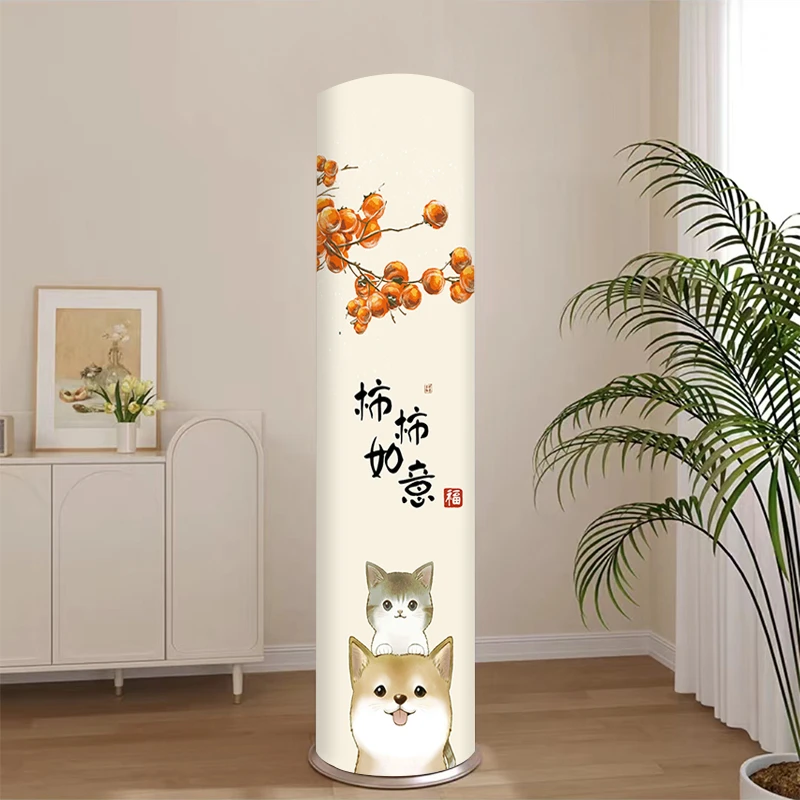 立式空调防尘罩圆形圆柱客厅柜机格力美的海尔小米3匹全包防尘套