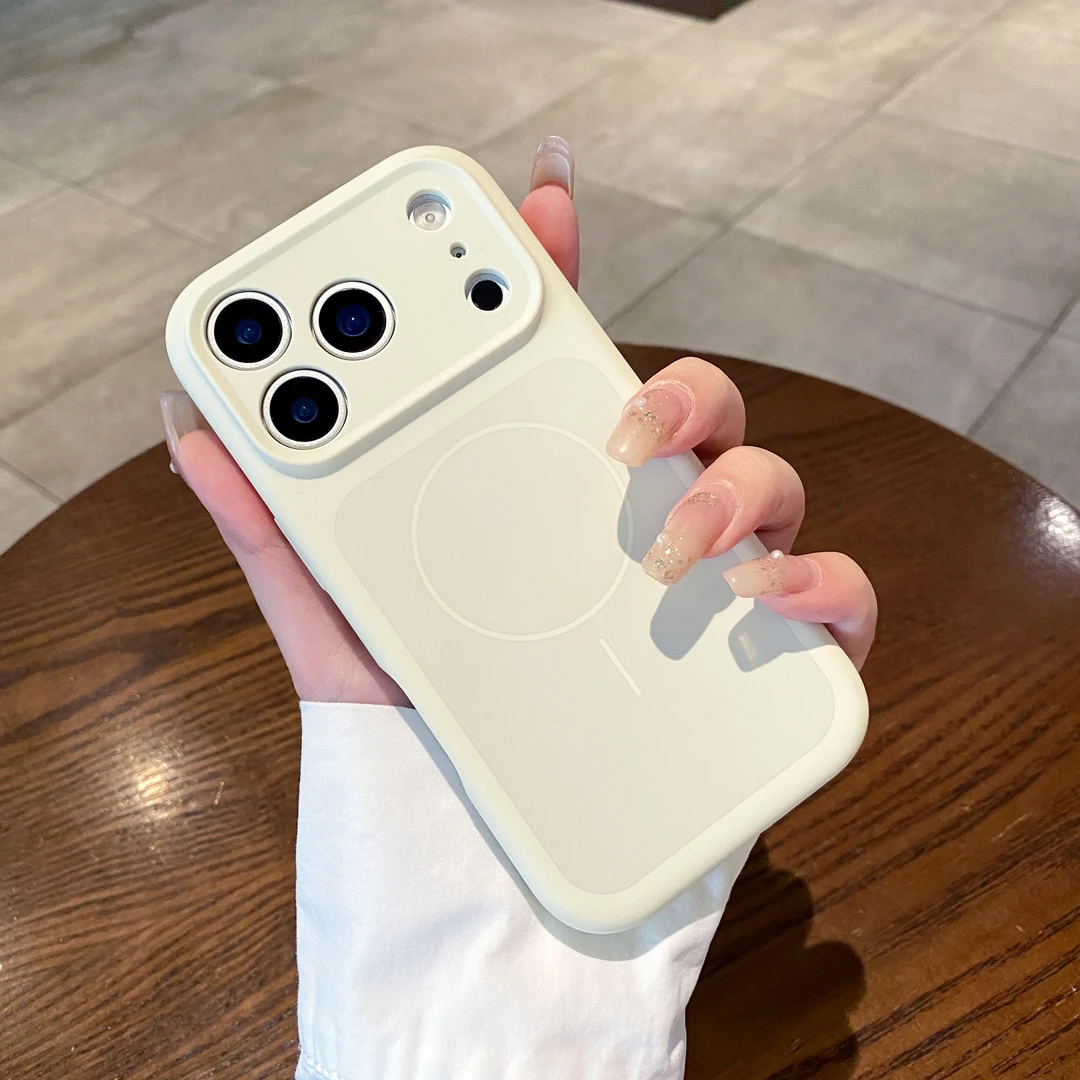 适用磁吸苹果17promax手机壳新款防摔iphone17pro液态硅胶男女款