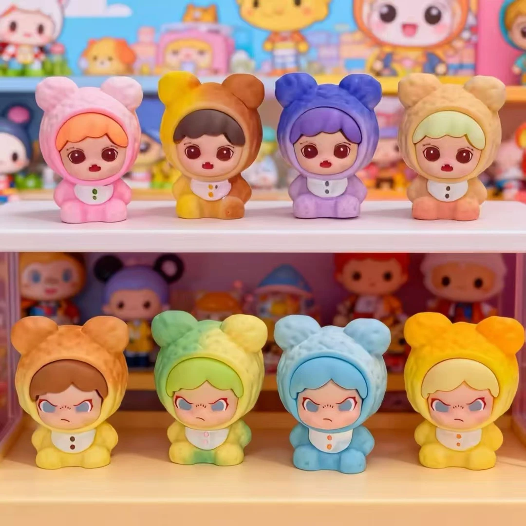 【手感漆渐变妹妹】可爱卡通桌面树脂diy摆件挂件