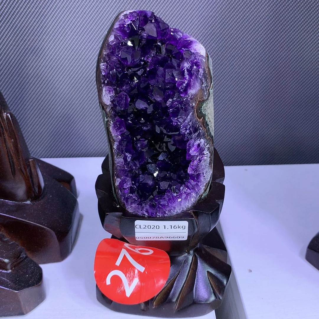 紫晶大型摆件（非配饰）未镶嵌J*