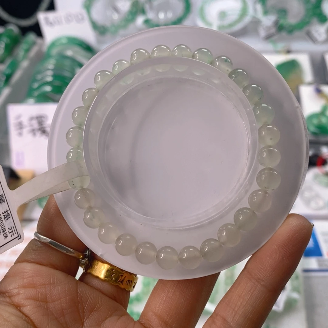 石英质玉未镶嵌手链