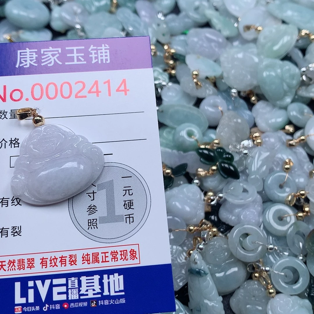 颈饰未镶嵌翡翠y