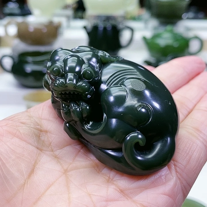 未镶嵌和田玉挂件品***赏