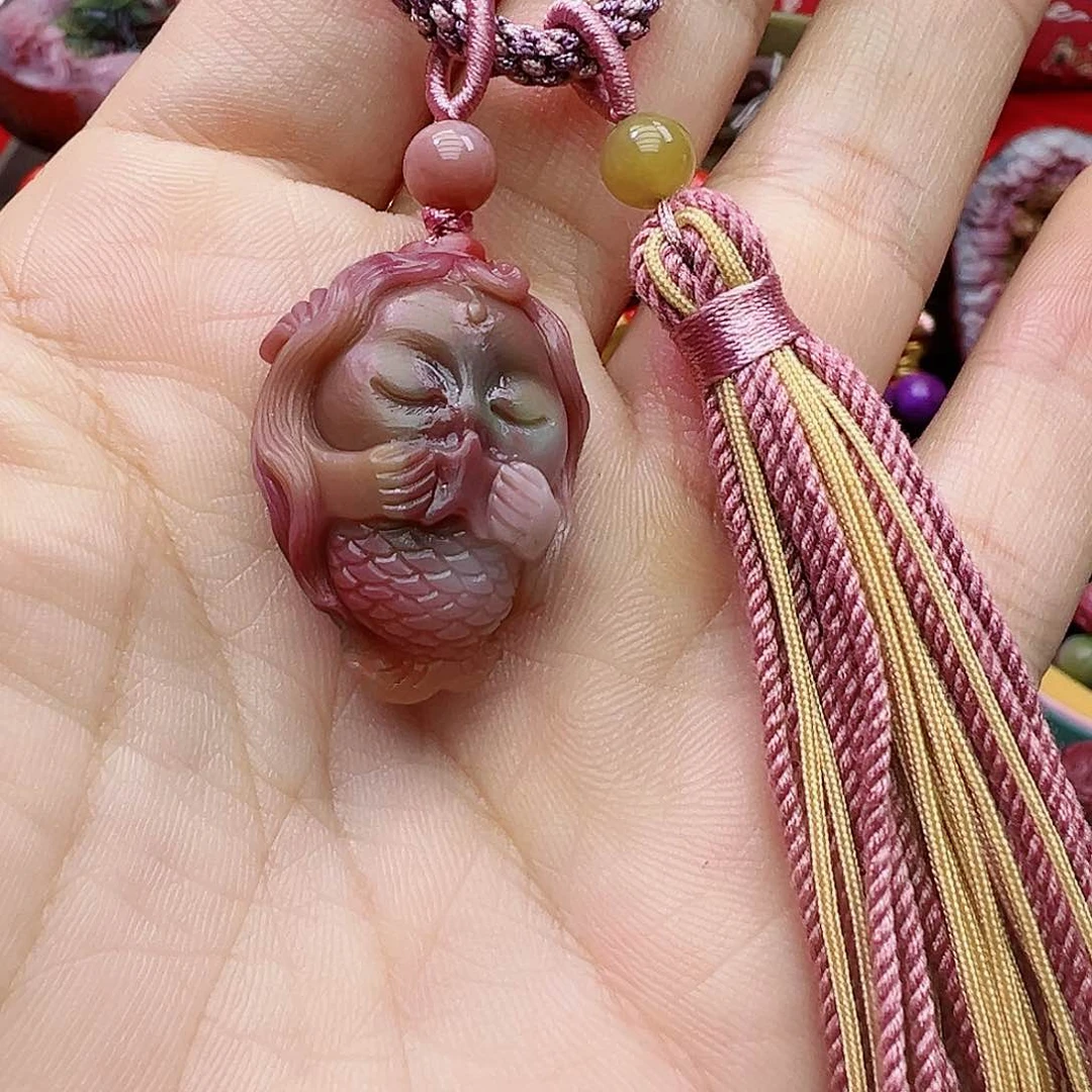 定制石英质玉盐源未镶嵌几*华