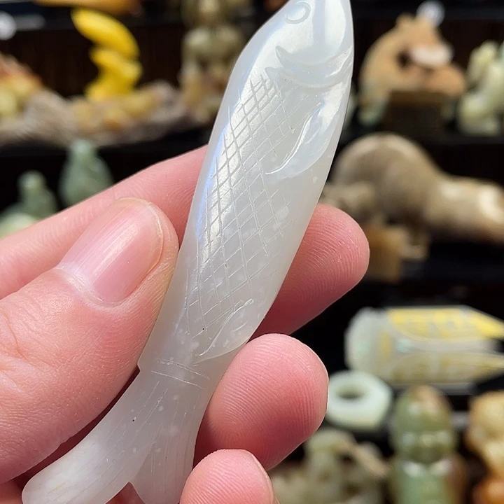 六***少和田玉未镶嵌挂件