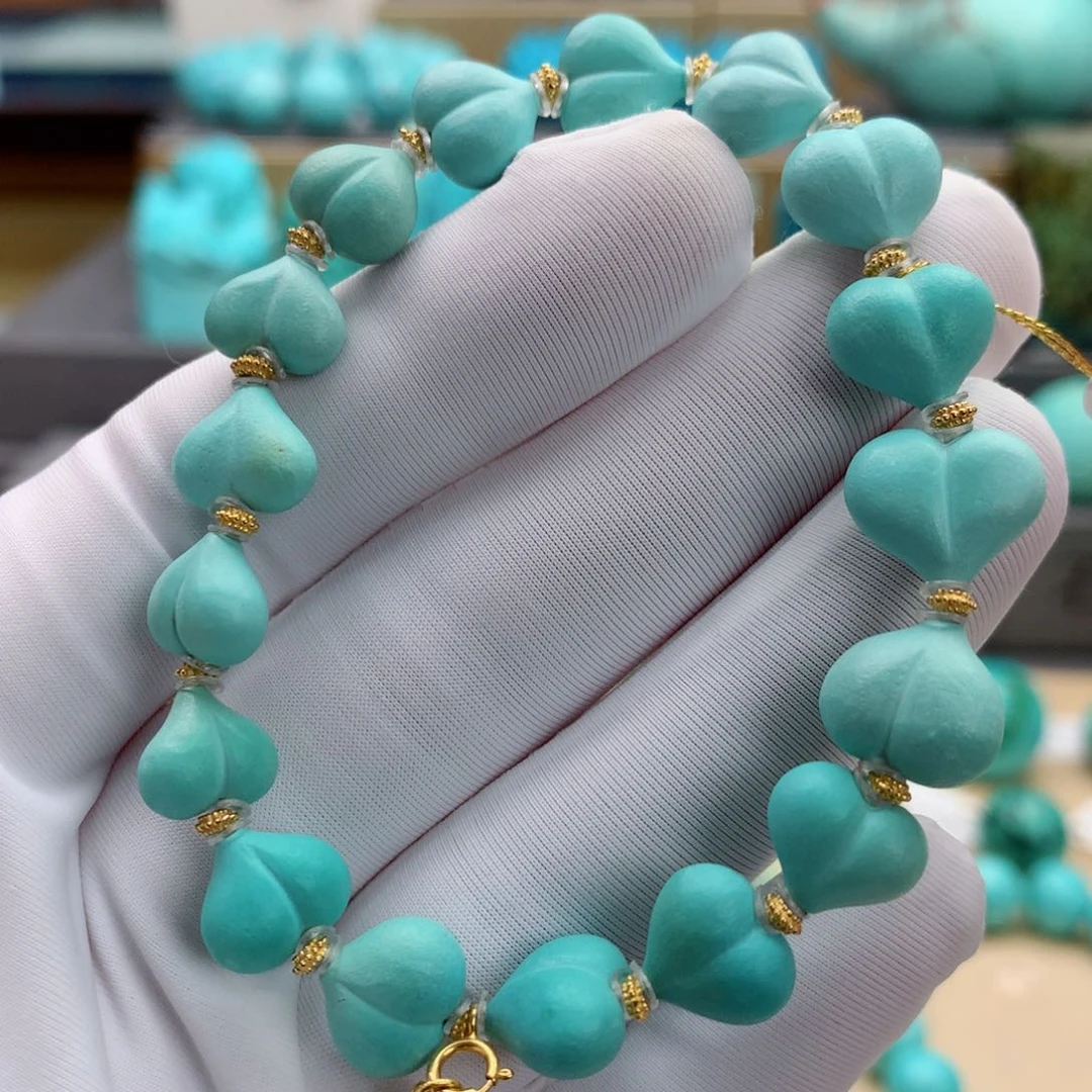 未镶嵌绿松石精品