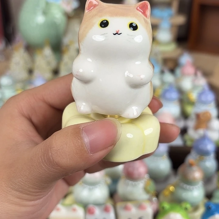 陶瓷小猫陶瓷转转