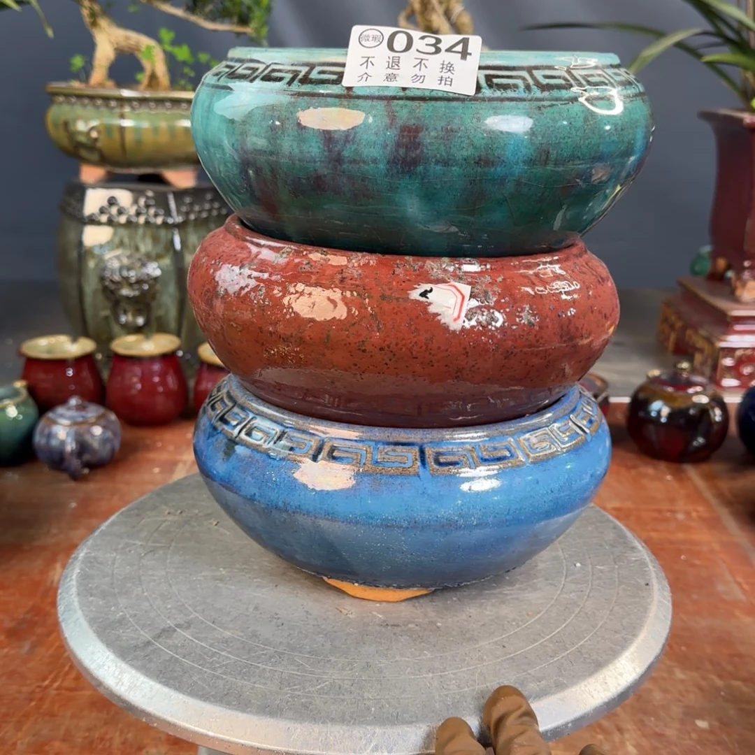 紫泥花盆依**风034